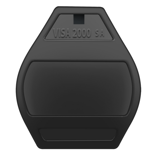 Badge porte VISA2000 noir